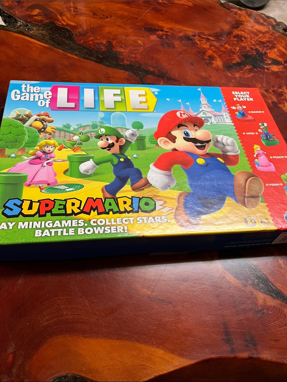 Game of LIFE. 
Super Mario Character VERSION